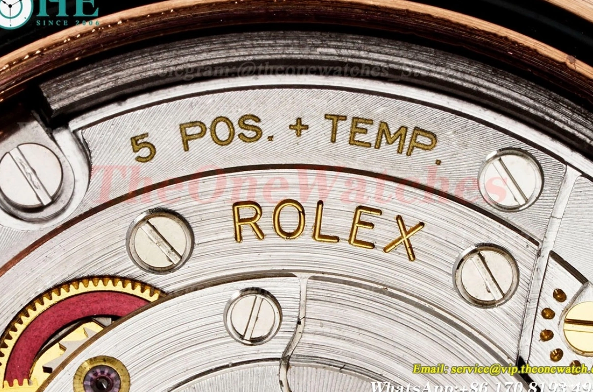 DayDate 228235 40mm VR3255(Gain Rmn RG RG KF Black Weight) 0126